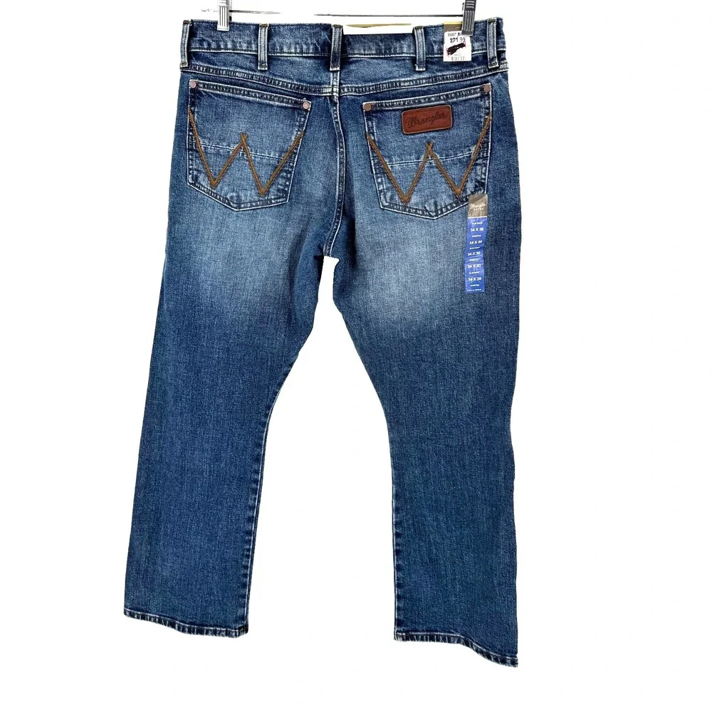 NEW Wrangler Retro Slim Bootcut Jeans Men's 34X30 Yellowstone‎ Landman Western